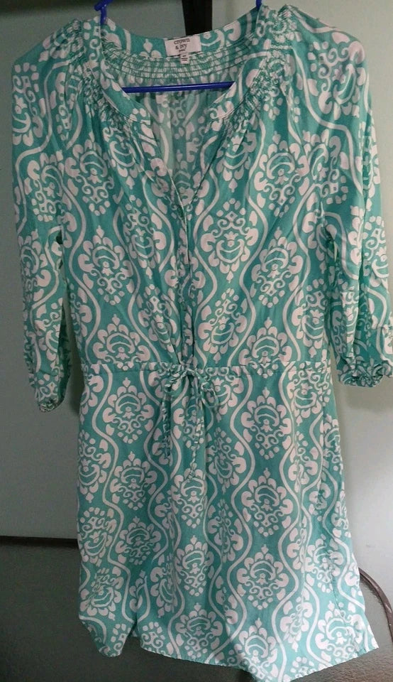 Crown & Ivy Sea Foam Green Dress