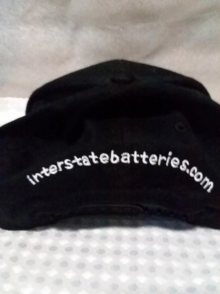 #18 Race Car Hat Interstate Batteries Racing Sponsor.