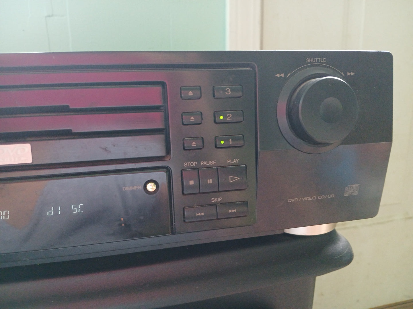 JVC XV-M555BK 3DVD , VIDEO CD/CD MULTI Disk Player