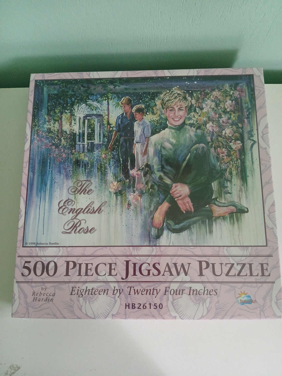 Princess Diana ENGLISH ROSE Sealed jigsaw puzzle 500 piece