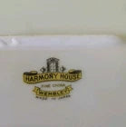 Vintage Oval Serving Platter Harmony House Fine China- Wembley- Hand Painted