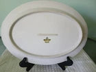 Vintage Oval Serving Platter Harmony House Fine China- Wembley- Hand Painted