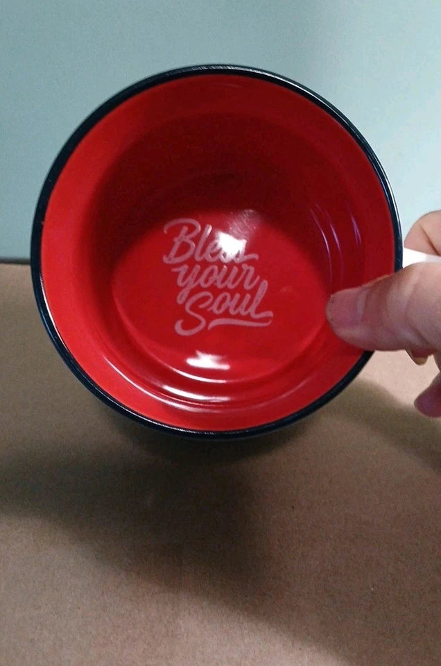 "DEAR LORD " Two Sided Coffee Cup /Mug Design, & On The inside