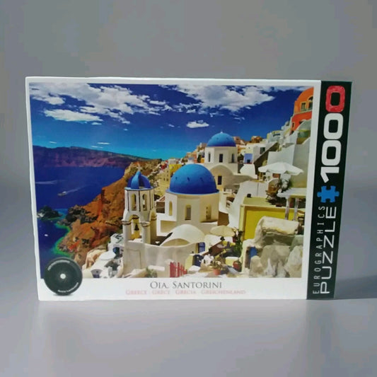 Senic Landscapes, Oia Santorini Greece Eurographics 1000 Piece Jigsaw Puzzle