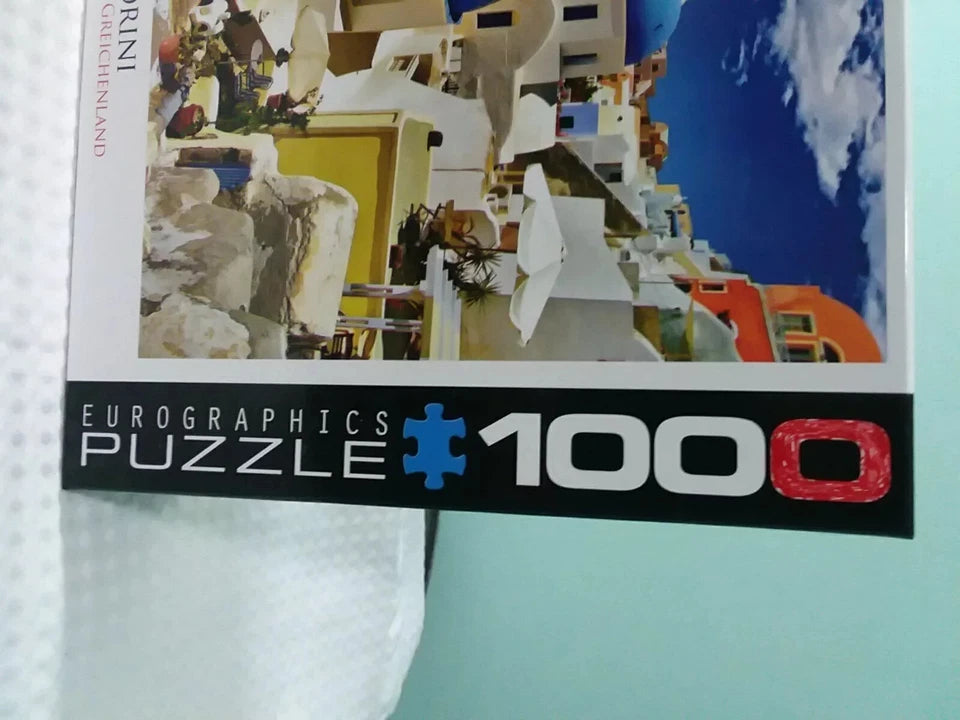 Senic Landscapes, Oia Santorini Greece Eurographics 1000 Piece Jigsaw Puzzle