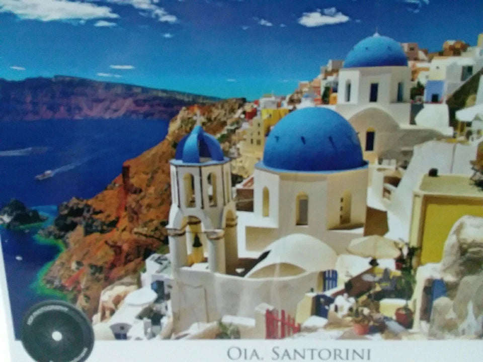 Senic Landscapes, Oia Santorini Greece Eurographics 1000 Piece Jigsaw Puzzle