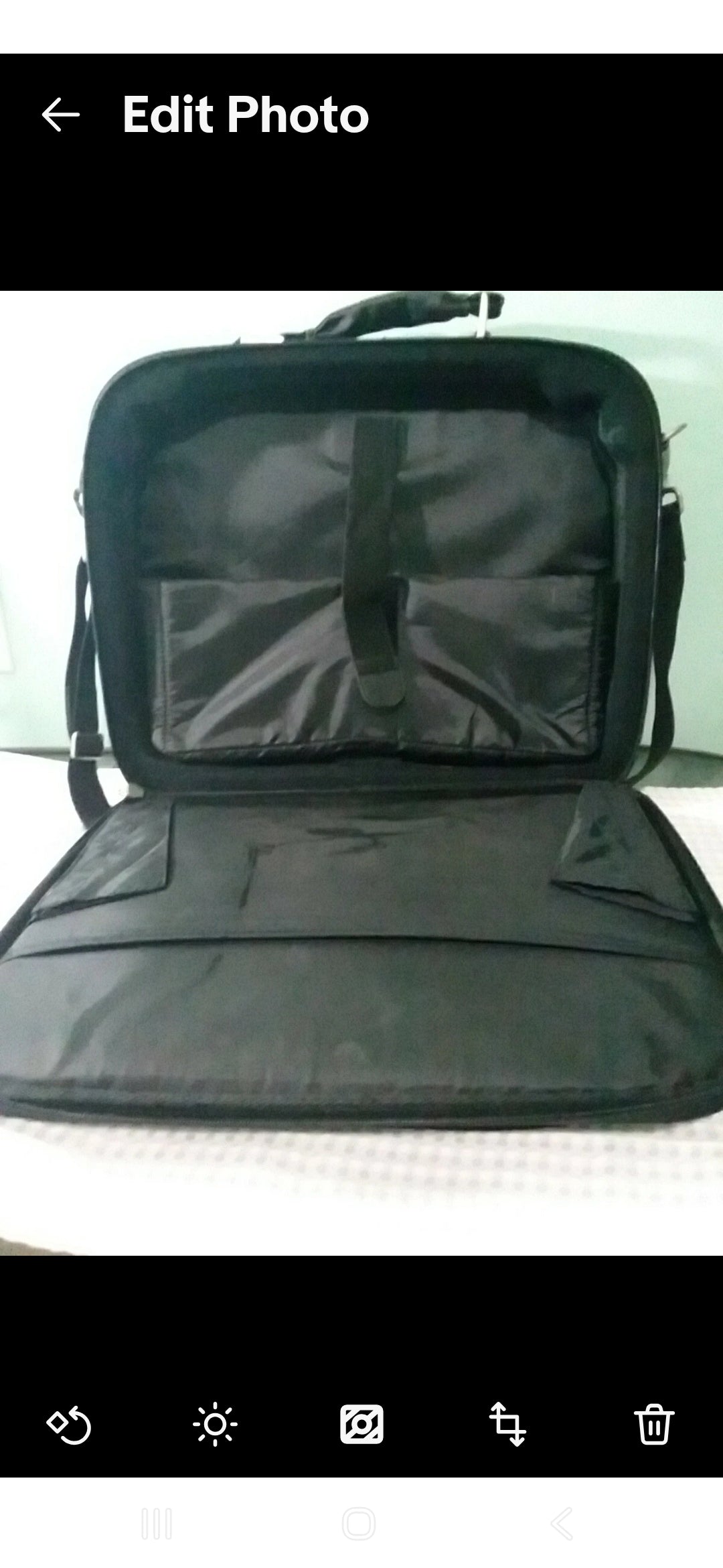 Dell Laptop Bag  brief case Black with Shoulder Strap
