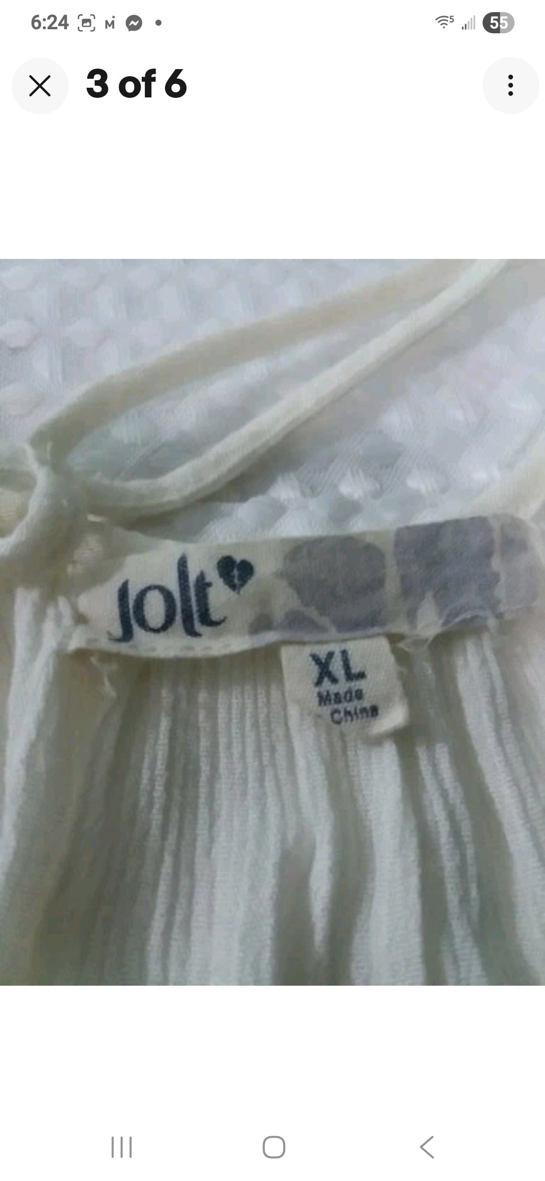 Embroidered Ladies Blouse XL Country Girl Style