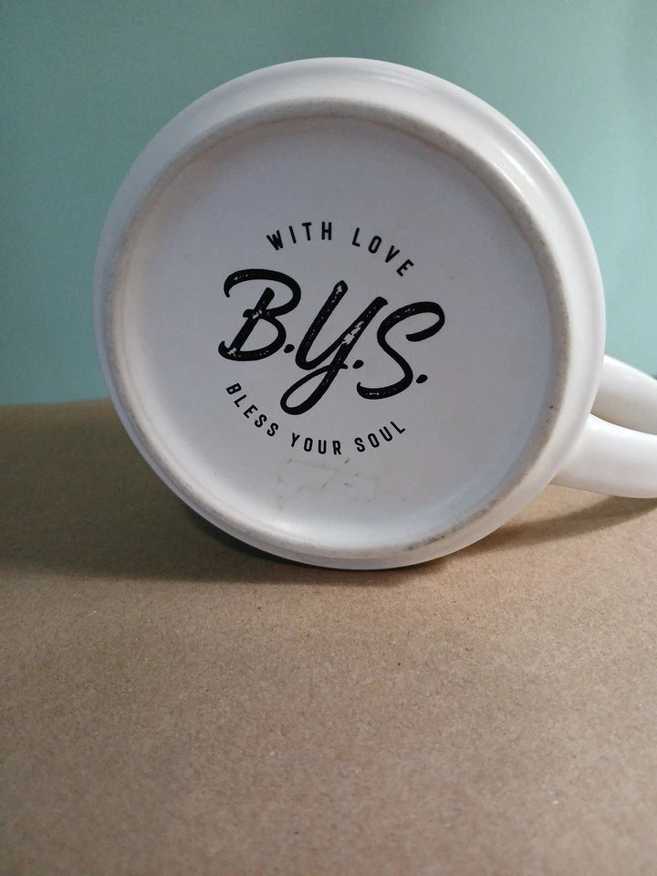 "DEAR LORD " Two Sided Coffee Cup /Mug  Design, & On The  inside